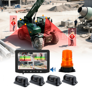 MCY-Sistema de advertencia de proximidad peatonal para detección de punto ciego, cámara AI para minería, excavadora de construcción grande, carretilla elevadora - Product Image 1