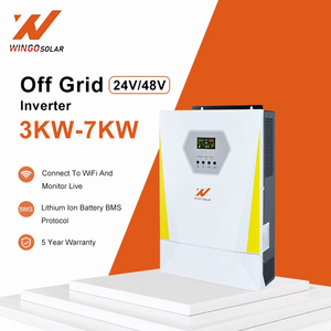 高品质太阳能逆变器3Kw 4Kw 5Kw 6Kw <span class=keywords><strong>7Kw</strong></span>纯正弦波离网逆变器，带Wifi模块