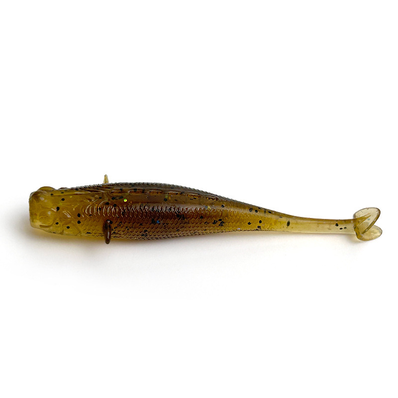 5 river shrimp brown single piece bulk