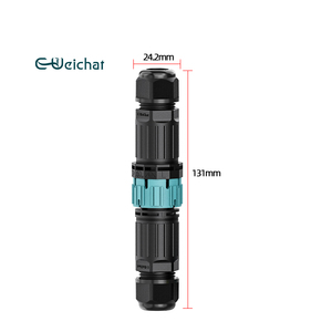 高性能防水IP68 LED電源コネクタクイックプラグオスとメス2P 3Pアダプター16A定格電流