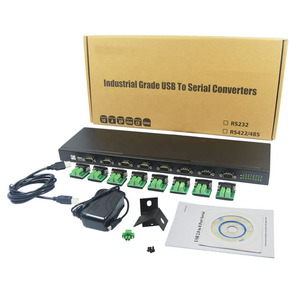 FTDI芯片USB 2.0至8端口RS232 DB9多端口串行转换器适配器 - Product Image 6