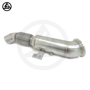 CSZ stokta B58 340i 440i için SS304 iniş borusu 540i mm140i M240i yüksek akış başlığı - Product Image 2
