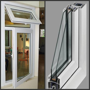 Upvc <span class=keywords><strong>Windows</strong></span> דלתות <span class=keywords><strong>PVC</strong></span> מבודד טריפל מזוגג פתוח <span class=keywords><strong>Windows</strong></span> - Product Image 4