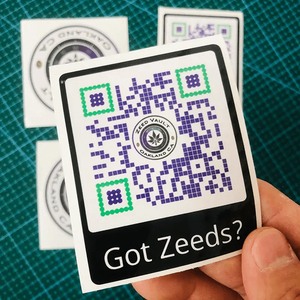 Codice QR personalizzato Tag NFC pagamento adesivo NFC quadrato rotondo