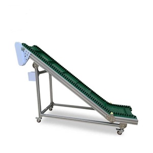 物流包裹用自动不锈钢链条立式输送机提升带式输送机 - Product Image 3