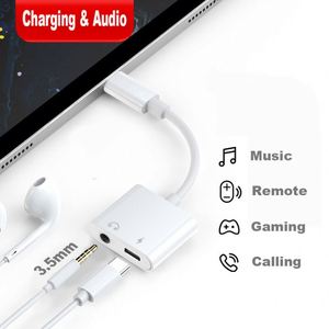USB C to 3.5 mm AUX <strong>Audio</strong> <strong>Adapter</strong> Type C <strong>2</strong> in <strong>1</strong> Charge and <strong>Audio</strong> Splitter 3.5mm Headphone Jack <strong>Adapter</strong> Support All System - Product Image 2