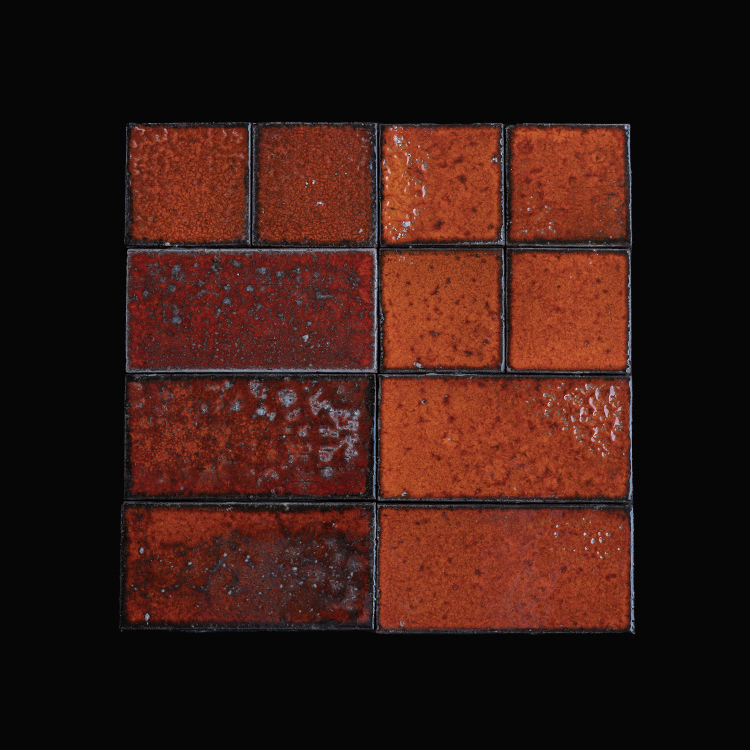 Rouge et orange