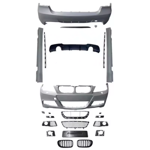 MスポーツフロントバンパーBMW 3シリーズ<span class=keywords><strong>E90</strong></span> <span class=keywords><strong>E91</strong></span> <span class=keywords><strong>LCI</strong></span> 325i 328i 335i 335 350i 2005-2012用2025新しいタイプMテックスタイル全ボディキット