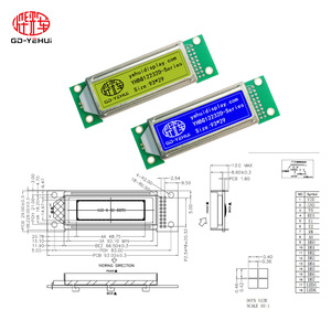 Düşük fiyat 12232 122 X32 Graphics tipi grafik LCD ekran modül ekran dayanıklı kullanım LCM - Product Image 5