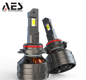AES T1 Pro 100W หลอดไฟหน้ารถ LED สว่างเร็วพร้อม EMC CANbus 6075ไต้หวันชิป LED หลอดไฟหน้ารถยนต์ - Product Image 2