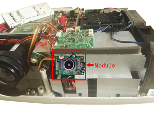 Modulo sensore scheda bianca interattiva portatile PCB per proiettore interattivo penna touch proiettore integrato SKD smart board