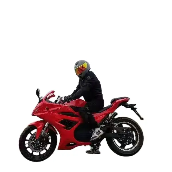 Motociclo elettrico ad alta velocità 3000 km a lungo raggio 103 w al litio ad alte prestazioni all'ingrosso legale della strada