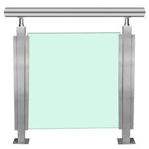 Modern Glass Handrails Balcony <strong>Porch</strong> Railings Balustrades Handrails Glass Accessories Handrails Glass - Product Image 5