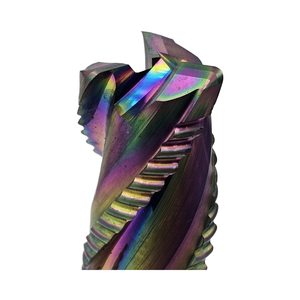 High Quality Customizable 3-Flute HRC65 Roughing Machining End Mill Solid Carbide Milling <strong>Cutter</strong> <strong>50mm</strong> ODM/OEM Cutting Tools - Product Image 4