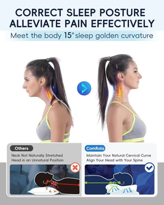 Cina farfalla cuscino cervicale Memory Foam Anti-russare ortopedico collo e cuscino per dormire con la terapia del sonno profondo - Product Image 3