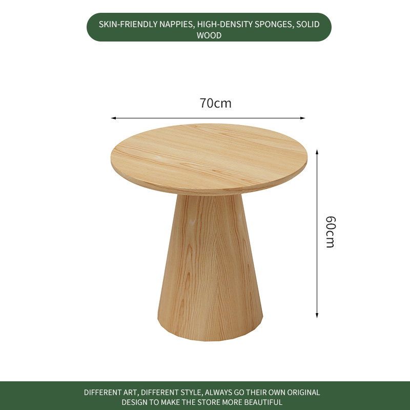 Side coffee table(Dia 45*55cm