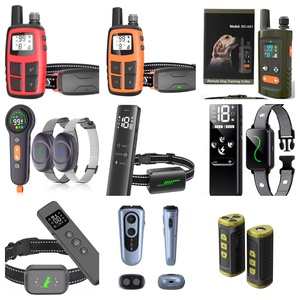 ODM新しいIDスマート犬のトレーニング襟ハンドヘルドリモコントーン、振動、静的刺激の1-15レベル - Product Image 4