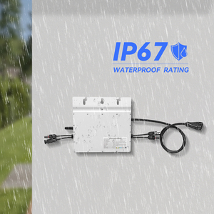 Almacén de Alemania Entrada de 800W 16 ~ 60V Micro inversores de conexión a red con VDE IP67 Salida monofásica y trifásica Relé de 230V