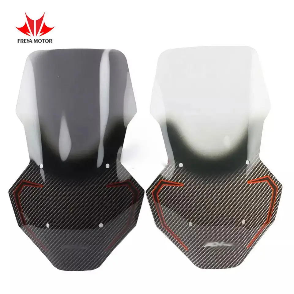 Vente en gros acrylique de haute qualité 55CM pare-brise de moto pour Honda ADV 150 accessoires