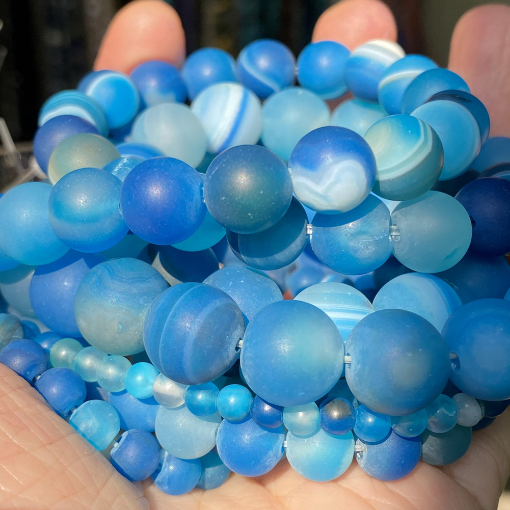 Blue Stripe Agate