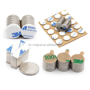 <strong>Powerful</strong> <strong>Rare</strong> Earth Strong Neodymium Round Magnets Magnetic <strong>Disc</strong> with Self Adhesive - Product Image 3