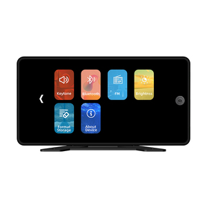 Cámara de marcha atrás de doble lente con Monitor de punto ciego 720p Pantalla IPS Sistema de monitoreo de conductores de camiones Función de detección de automóviles - Product Image 4