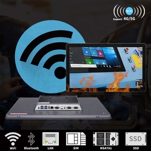 RK3288/RK3399/RK3566/RK3568 IP65 Waterproof Embedded Fanless <strong>Computer</strong> Industrial Panel Pc for Logistics &amp; Warehousing - Product Image 4