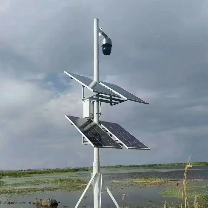 Solar Powered Clean and Eco-Friendly System withstanding High Temperatures Solar Panel with Lithium Battery Kit