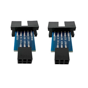 OKY3474 AVRISP USBASP <strong>ISP</strong> STK500 10PIN to 6PIN Adapter Plate <strong>Programmer</strong> Adapter Hot Sale - Product Image 6