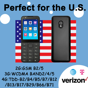 Hot TIQ MINI M5 Lightweight US 4G <strong>Verizon</strong> AT&amp;T T-Mobile Dual SIM Dual Camera 32GB Google Touch Screen Keyboard Button Smartphone - Product Image 6