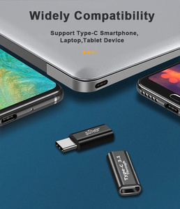 <strong>USB</strong> <strong>3.1</strong> <strong>Type</strong> <strong>C</strong> <strong>Adapter</strong> Elbow Converter <strong>USB</strong> <strong>C</strong> Charge Data Sync Extension <strong>Adapter</strong> for PC Laptop Tablet - Product Image 4