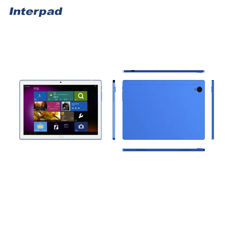 Interpad tablets 10 polegadas android 2 + 32gb, 1920x1200 hd quad core 1.3ghz mt6580 tablet com teclado e caneta