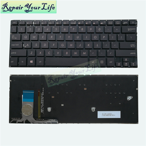 Teclado de computadora portátil para ASUS UX330 US English 0KNB0-2632US00 Reemplazo de teclado de computadora portátil retroiluminado negro - Product Image 6