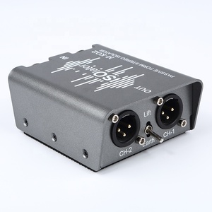 Two Way XLR <strong>Audio</strong> Isolator Dual XLR+6.35 <strong>Input</strong> and Dual XRL <strong>Output</strong> - Product Image 4