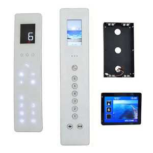 מלון מעלית רכב פנלים הפעלה לוחות YCOP-04 מתכת אלבורו למערכות מעלית מלון - Product Image 5