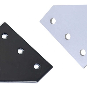 2020 / 3030 with 5 Hole L T <strong>Type</strong> 90 Degree Joint Board Plate Corner Angle Bracket <strong>Connection</strong> for Aluminum Profile - Product Image 4