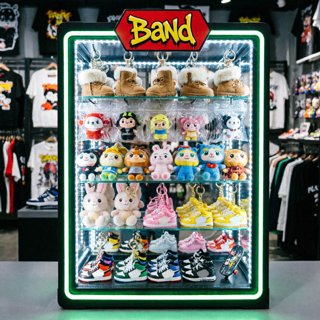 Exhibición de regalos promocionales