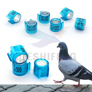 FCI Association 2024 Pigeon Foot Ring Identification Ring 8mm 10mm Aluminium Plastic GPS-Ringe <strong>Wholeasel</strong> Factory - Product Image 3