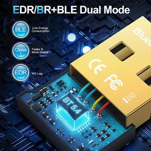 TUTI Niedriger Preis Großhandel Tragbarer USB Bluetooth 5.4 Adapter Sender Empfänger Audio Dongle USB Adapter für Computer PC Laptop - Product Image 5