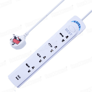 ซ็อกเก็ตปลั๊กอเนกประสงค์แบบปรับแต่งได้2พอร์ต USB 4ช่องต่อพ่วงสากลได้4ช่องจ่ายไฟสำหรับ10A - Product Image 1