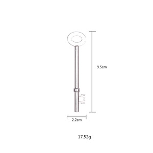 BrilliantMagic gümüş renk Metal sihirli Prop büyük anahtar perili anahtar hile hayalet anahtar oyuncak - Product Image 3