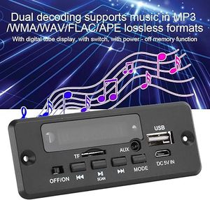 Оптовая Продажа с фабрики 3,7 В MP3 USB FM микрофон аудио усилитель музыкальный плеер Bluetooth 5,0 MP3 декодер плата плеер модуль - Product Image 6