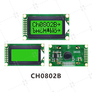 Modulo Display LCD monocromatico STN con 8x2 caratteri 0802 Display LCD Standard - Product Image 3