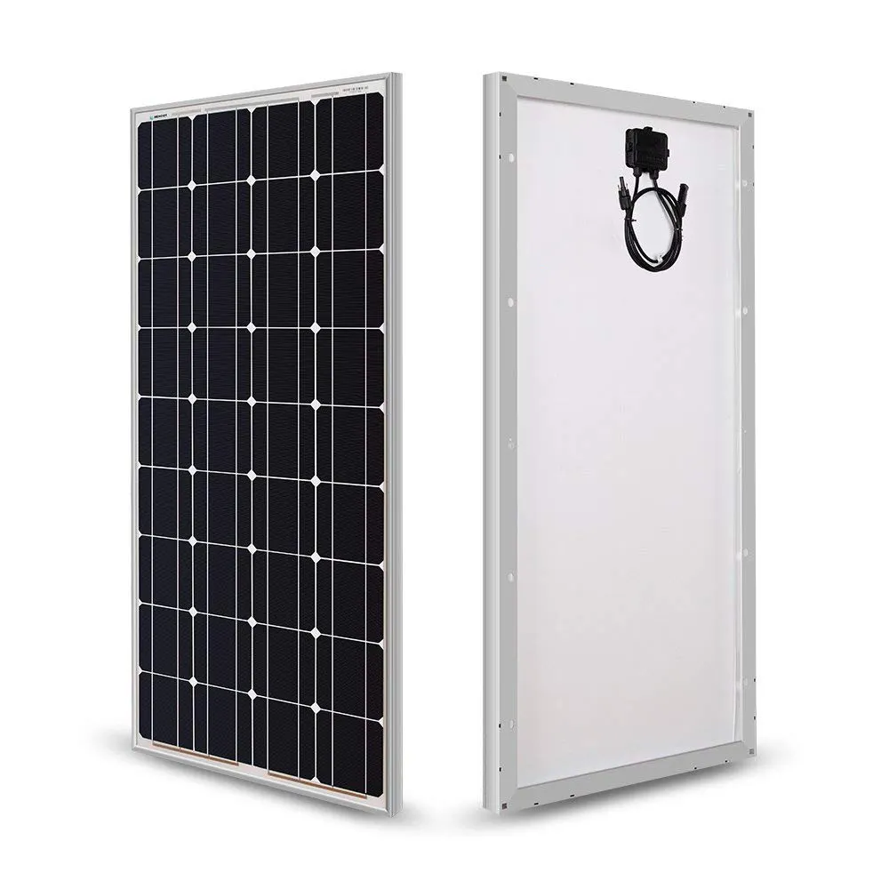 100 Watts 12 Volts Monocrystalline Solar Panel