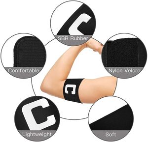 Brazaletes elásticos de gancho y bucle Brazaletes personalizados con impresión de bandera - Product Image 3