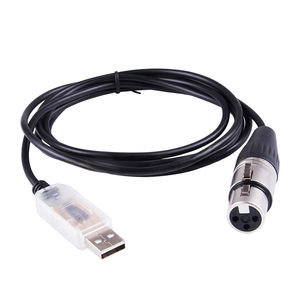 Adattatore di interfaccia da USB a DMX LED DMX512 Computer PC fase Lighting3696 - Product Image 5