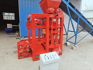 <strong>QTJ4</strong>-26 Semi-Automatic Hollow and Paving <strong>Block</strong> Making <strong>Machine</strong> with Mold Core Components Made in China - Product Image 3