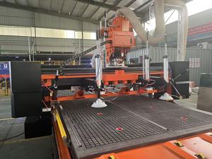 High Efficient AR1325 1530 2130 ATC <strong>Router</strong> <strong>CNC</strong> with <strong>Loading</strong> and Unloading Platform <strong>Nesting</strong> <strong>CNC</strong> <strong>Machine</strong> with Automatic Labeling