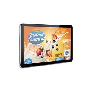 Pantalla LCD de señalización Digital de montaje en pared de 21,5 pulgadas para publicidad interior Conexión de red Android - Product Image 1