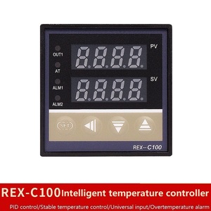 REX C100 Dual <strong>Output</strong> Relay and <strong>SSR</strong> Thermocouple <strong>Temperature</strong> <strong>Controller</strong> with <strong>PID</strong> Fuzzy Intelligent Led Display - Product Image 2